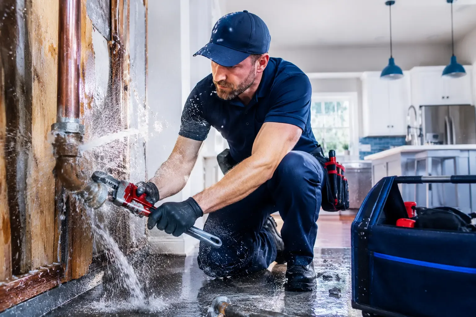 Local emergency pipe repair professionals in Countyline, OK
